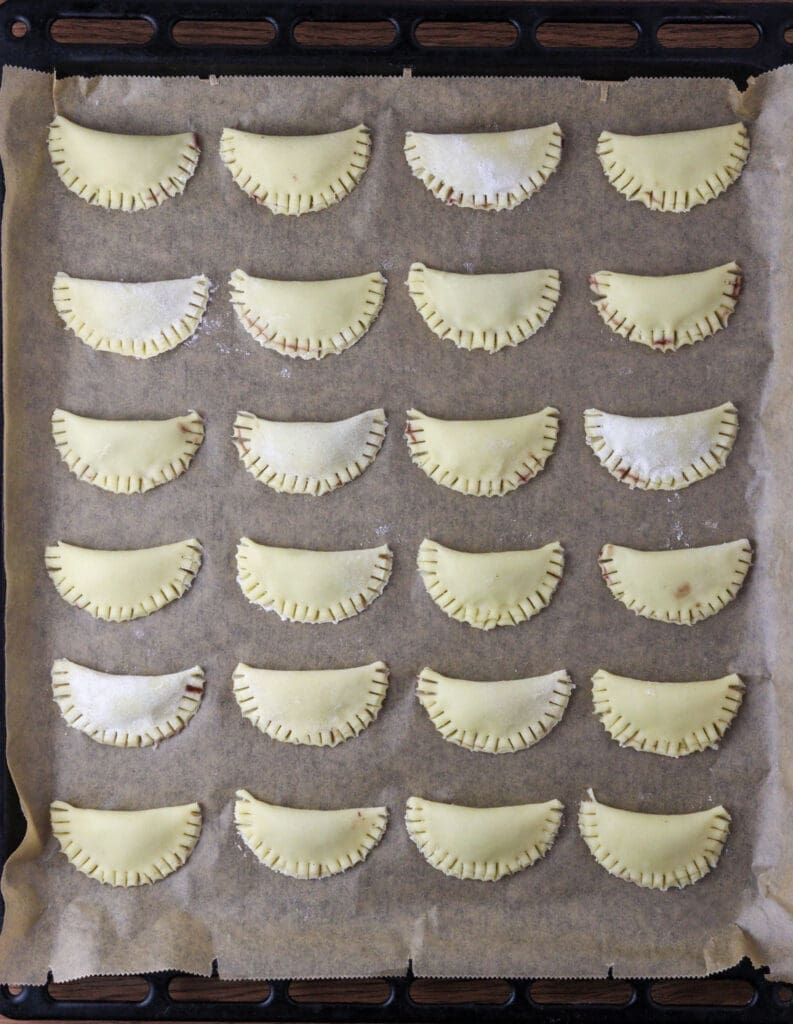 How to place the cookies on the baking sheet just enough apart so they bake golden and crispy